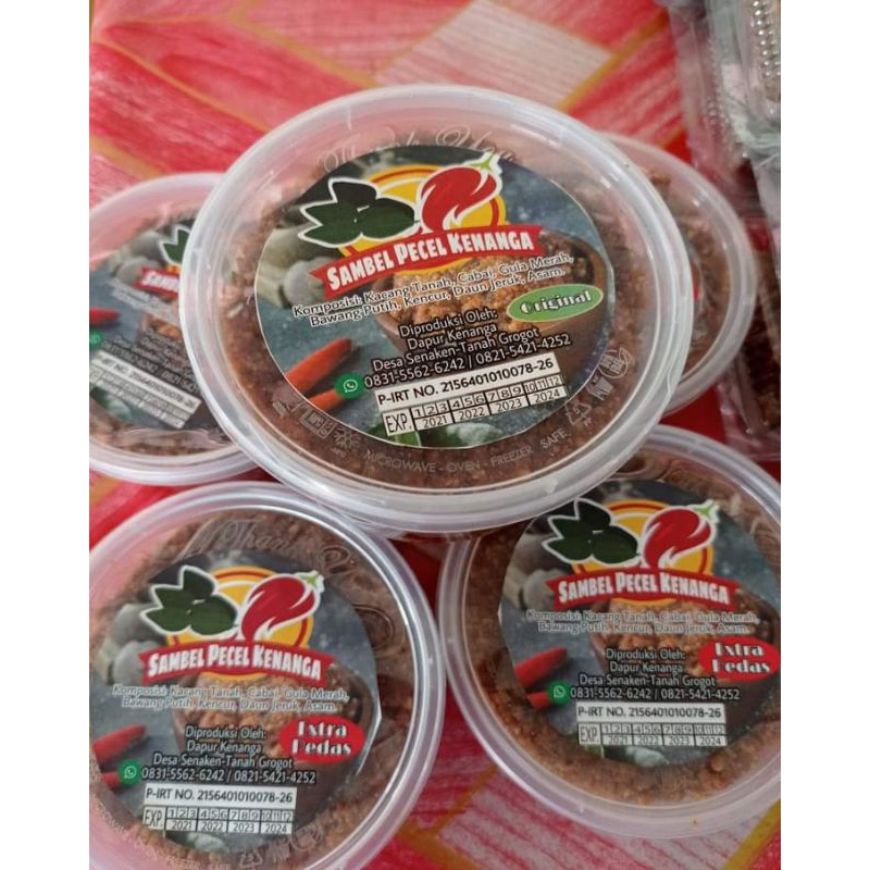

Sambel Pecel Kenanga 250gr