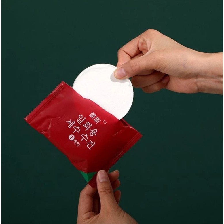 WW 384 Tissue Tisu Handuk Sekali pakai Travel Ukuran Besar Disposable Towel Bahan Katun Import