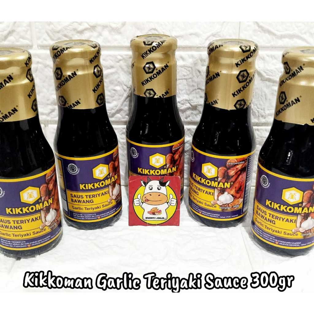 

KIKKOMAN SAUS TERIYAKI BAWANG 300GR-FROZEN FOOD-BRONTZ JOGJA