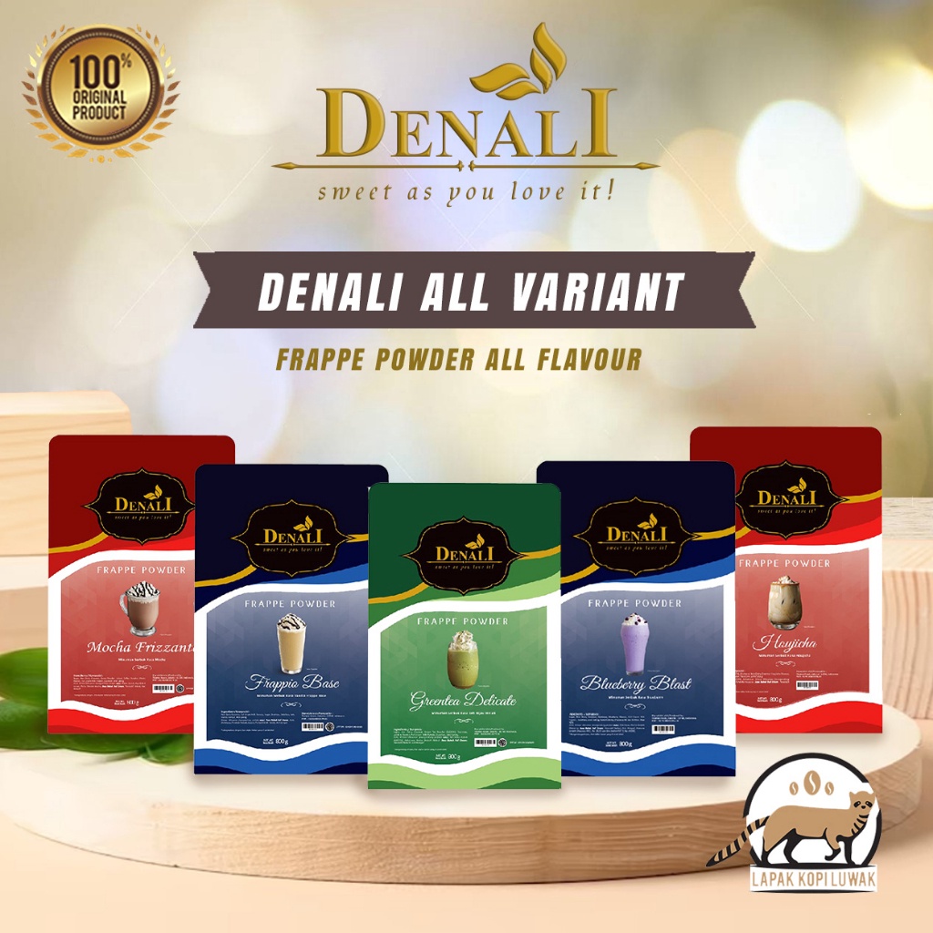 

1212 Brand Denali Powder All Variant Red Velvet Matcha Cocoa Signature Taro Dark Cocoa Avocado