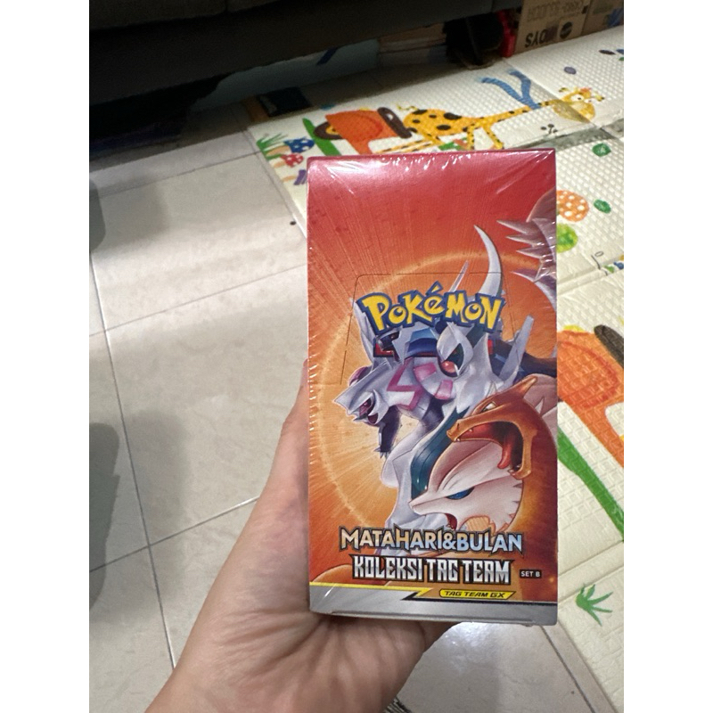Pokemon Matahari dan bulan Koleksi Tag team box sealed