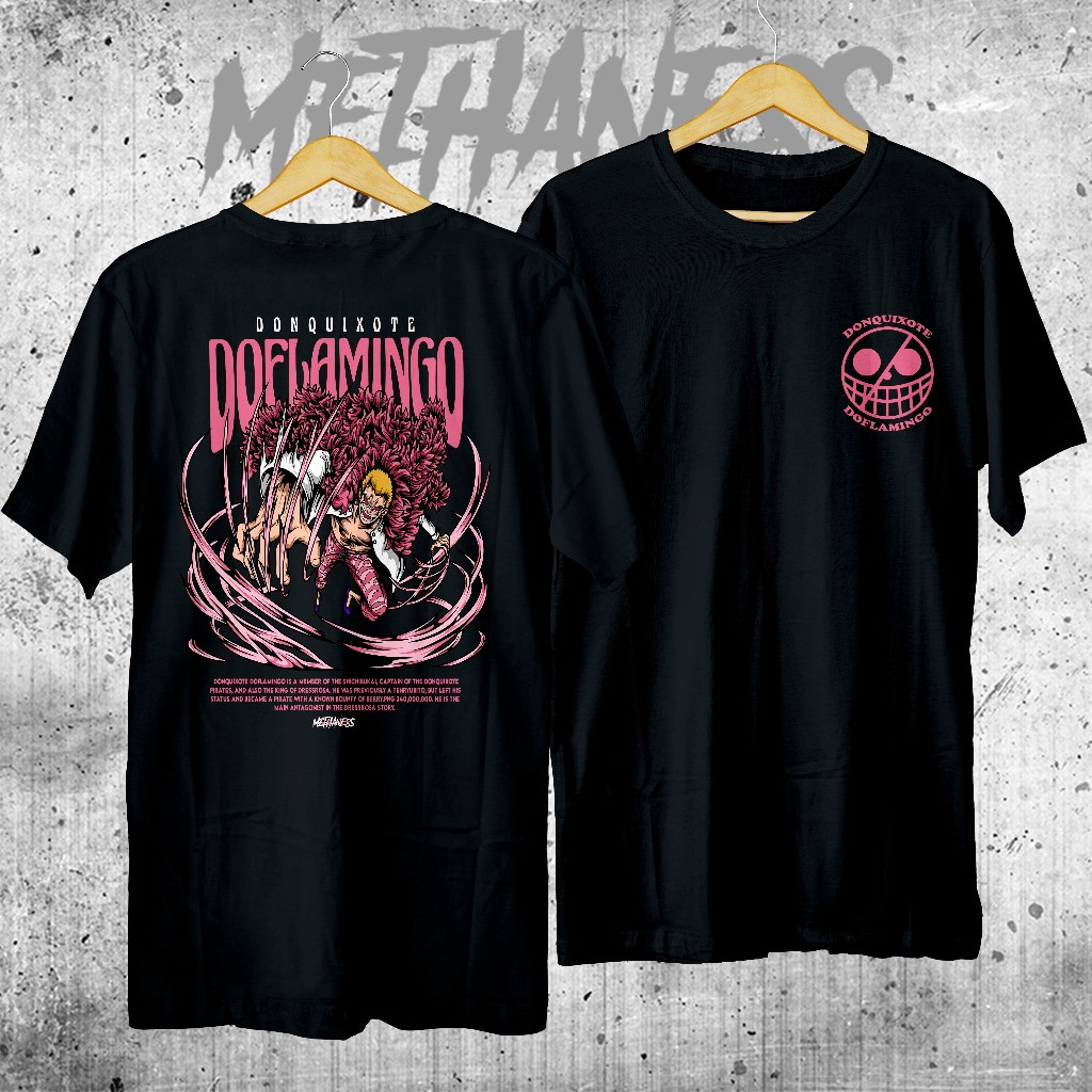 Kaos Anime One Piece DOFLAMINGO / tshirt Donquixote Doflamingo