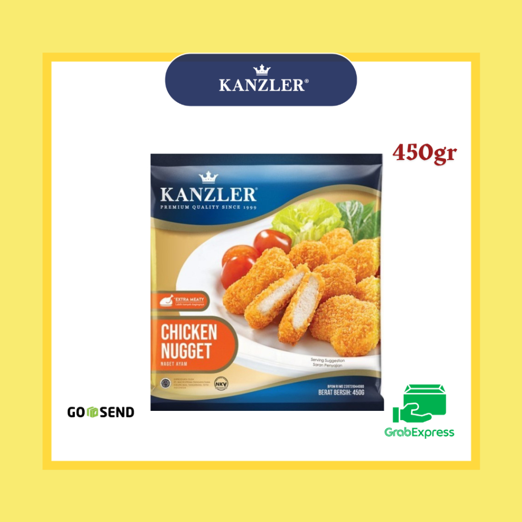 

Kanzler Chicken Nugget 450gr