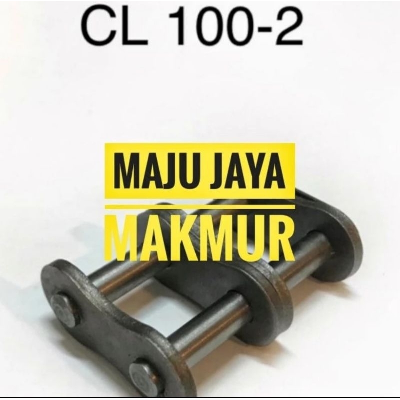 CONNECTING LINK / CL 100 - 2 sambungan rantai double MSK / SINDO  ORIGINAL