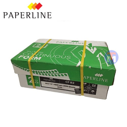Continuous Form Paperline 14⅞ x 11 2 Ply Putih