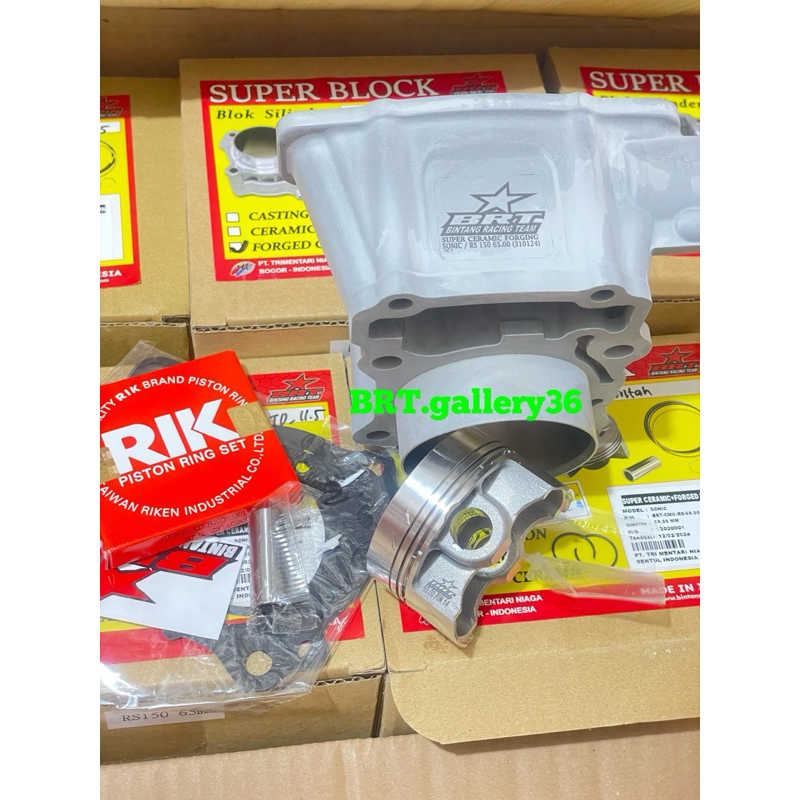 Blok BRT ceramic K56 sonic new CB150r led