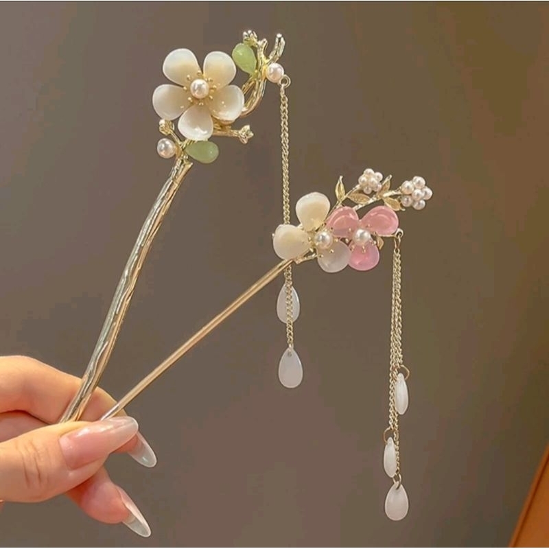 tusuk konde jepit rambut chinese oriental aksesoris sangjit chinese hairpin