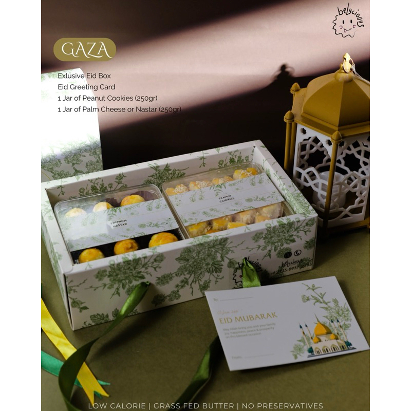 

[GAZA] Eid Al Fitr Hampers / Hampers Idul Fitri Lebaran 2024 | Hampers Gift Box Hadiah Parcel Kue Kering Cookies Nastar Palm Cheese Peanut Cookies