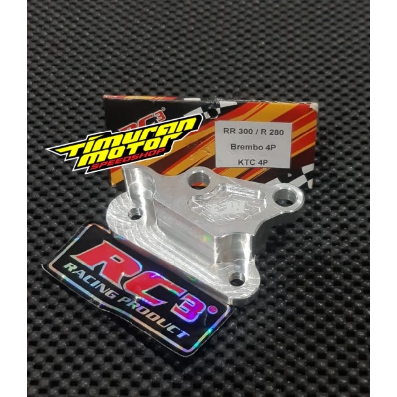 BRAKET CALIPER RC3 NINJA RR 300 MM CALIPER BREMBO 4P