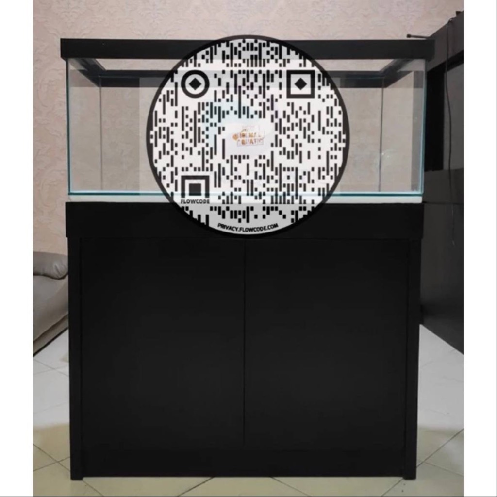 Paket Aquarium Cabinet (Basic Marine / Air Laut) 120x50x50