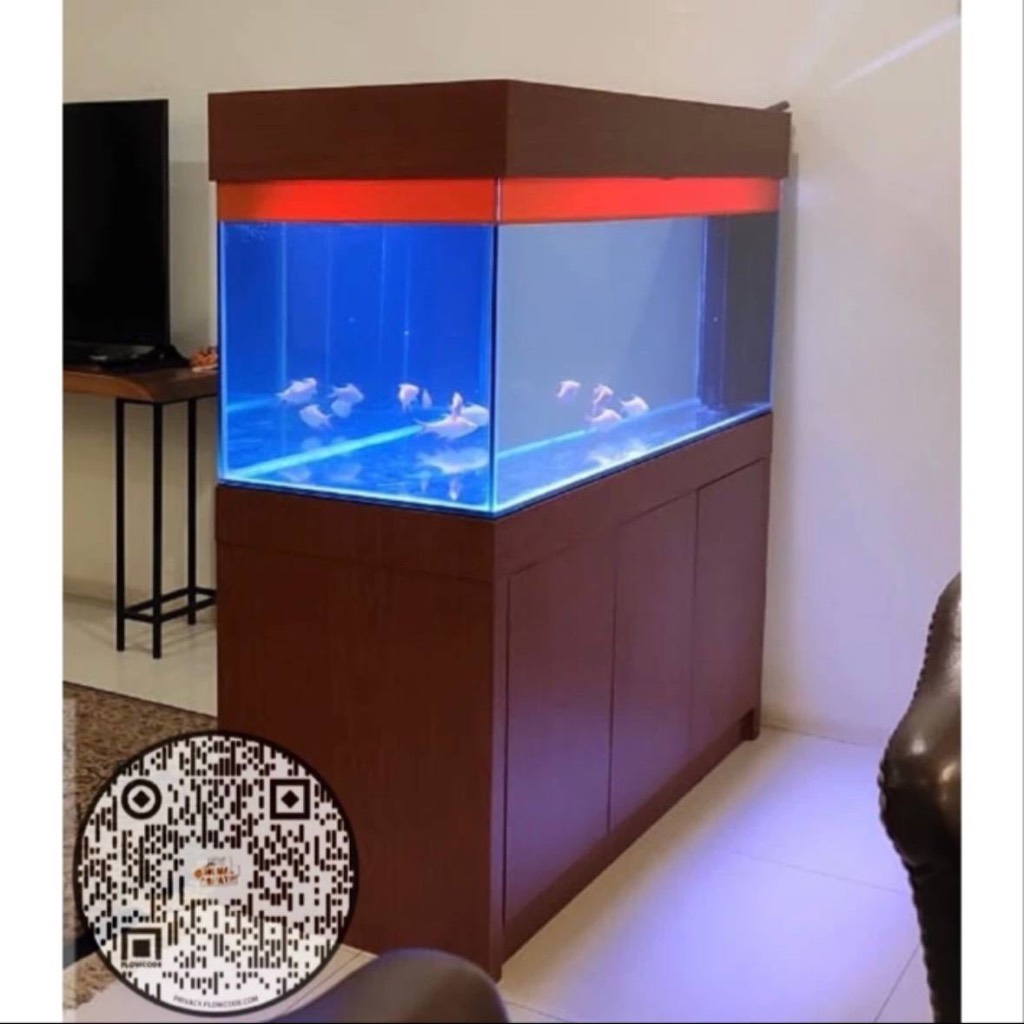 Paket Aquarium Cabinet (Basic Marine / Air Laut) 150x55x55