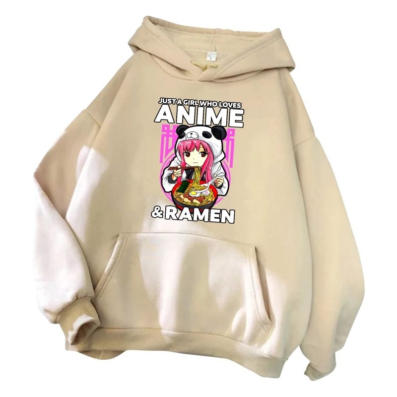 ANIME & RAMEN_Sweater Anak Perempuan 5-15thn Jaket Anak Perempuan Hodie anak
