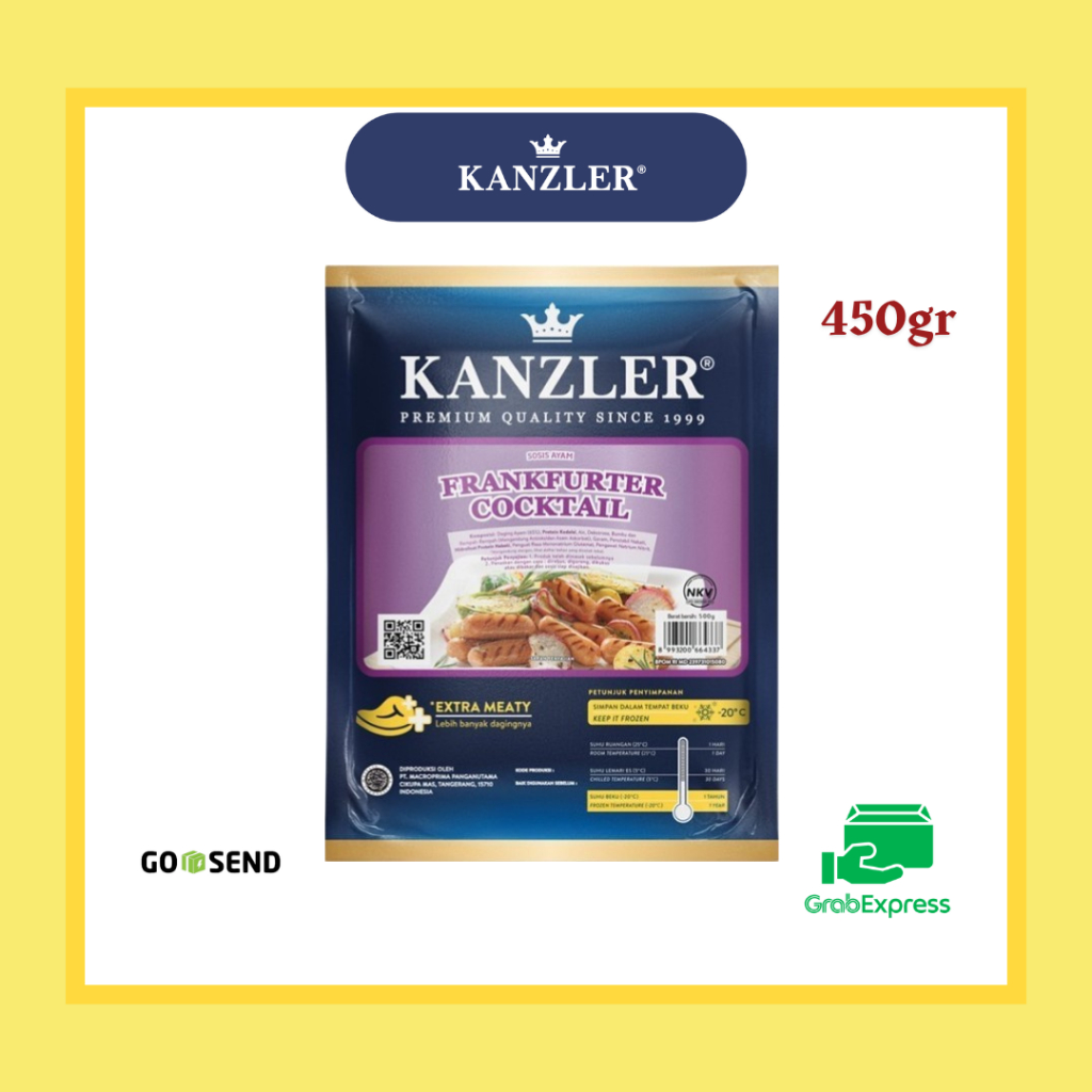 

Kanzler Frankfurter Cocktail 500gr