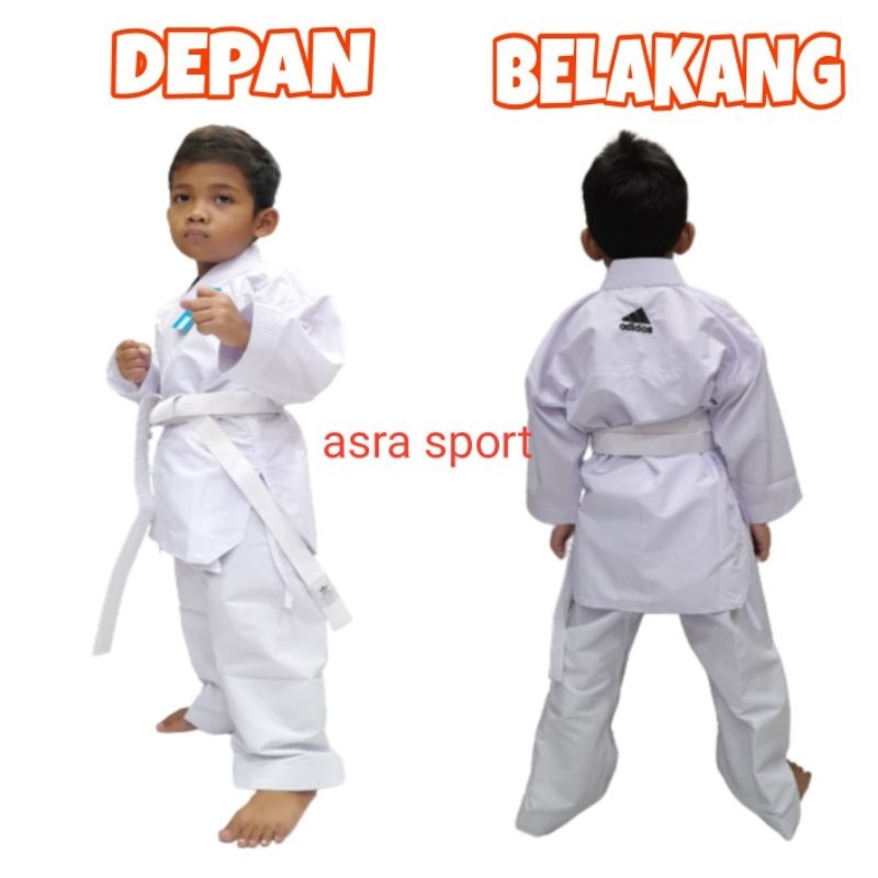 Baju Karate Kumite Kata Adidas anak dewasa