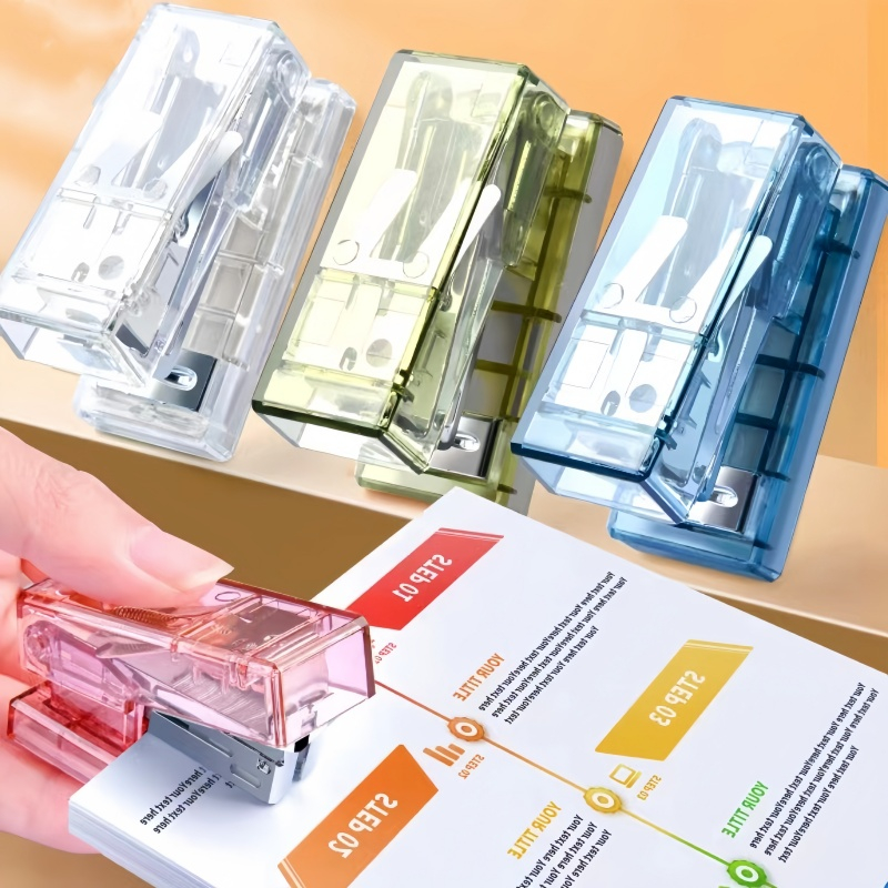 

Stapler / Stapler Sekolah/ Staples / Staples Dokumen / Staples Sekolah / Staples Mini / Staples Simple / Staples Kapasitas 12 Lembar FREE Isi staples 1000PCS-YuanYuan Mall