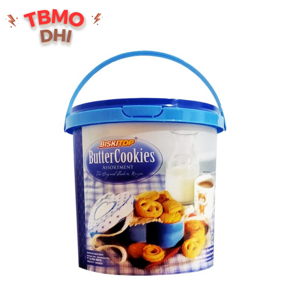 

BISKUIT LEBARAN / BISKITOP BUTTER COOKIES ASSORTMENT 370G / Kue Lebaran