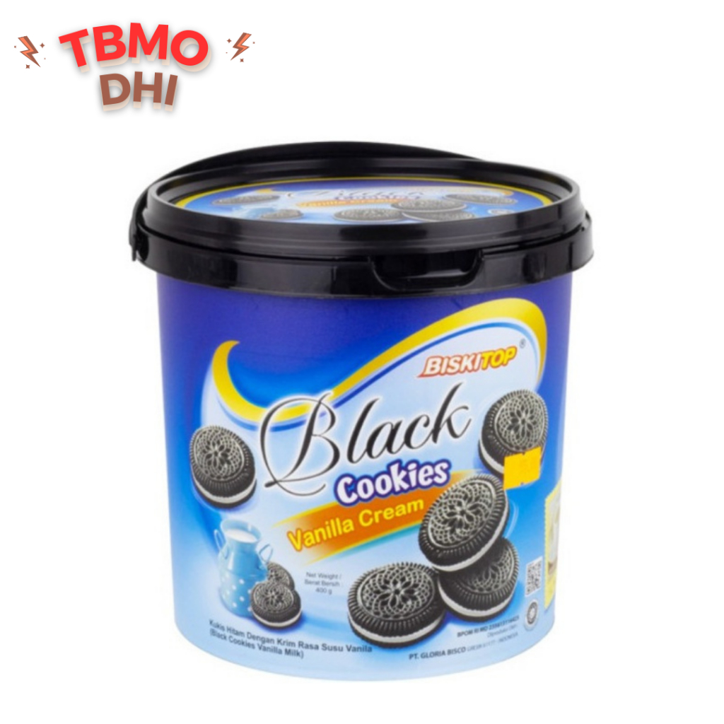 

BISKUIT LEBARAN / BISKITOP BLACK COOKIES VANILLA CREAM 400GR