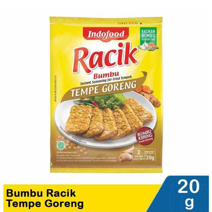 

Indofood Bumbu Racik Tempe Goreng 20g