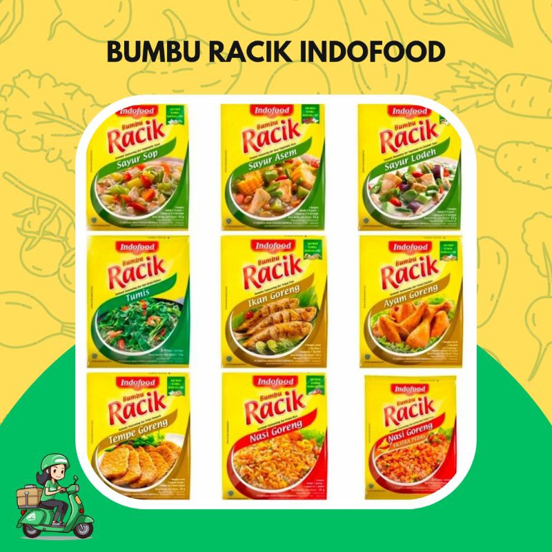 

Bumbu Racik Instant Indofood isi 1 sachet