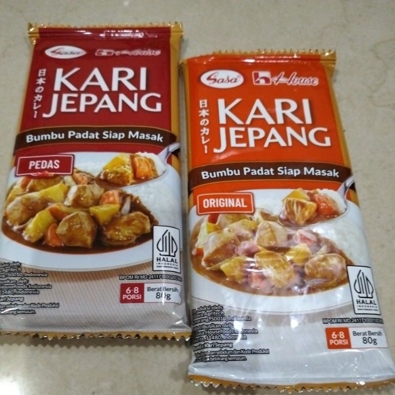 

Sasa Kari House Jepang/Bumbu Padat Instant 80gr