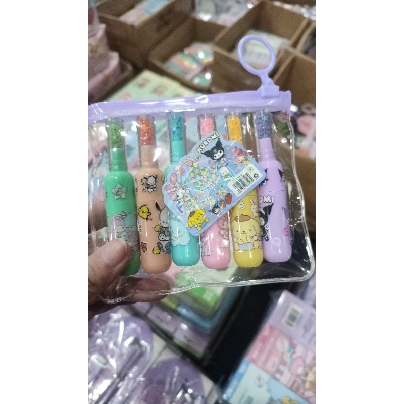 

Stabilo Highliter Sanrio Warna Warni isi 6 pcs