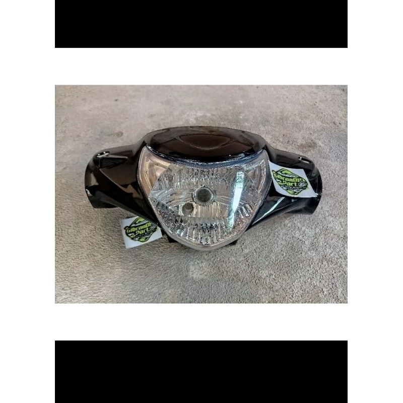 cover batok kepala depan suzuki spin 125 set reflektor lampu