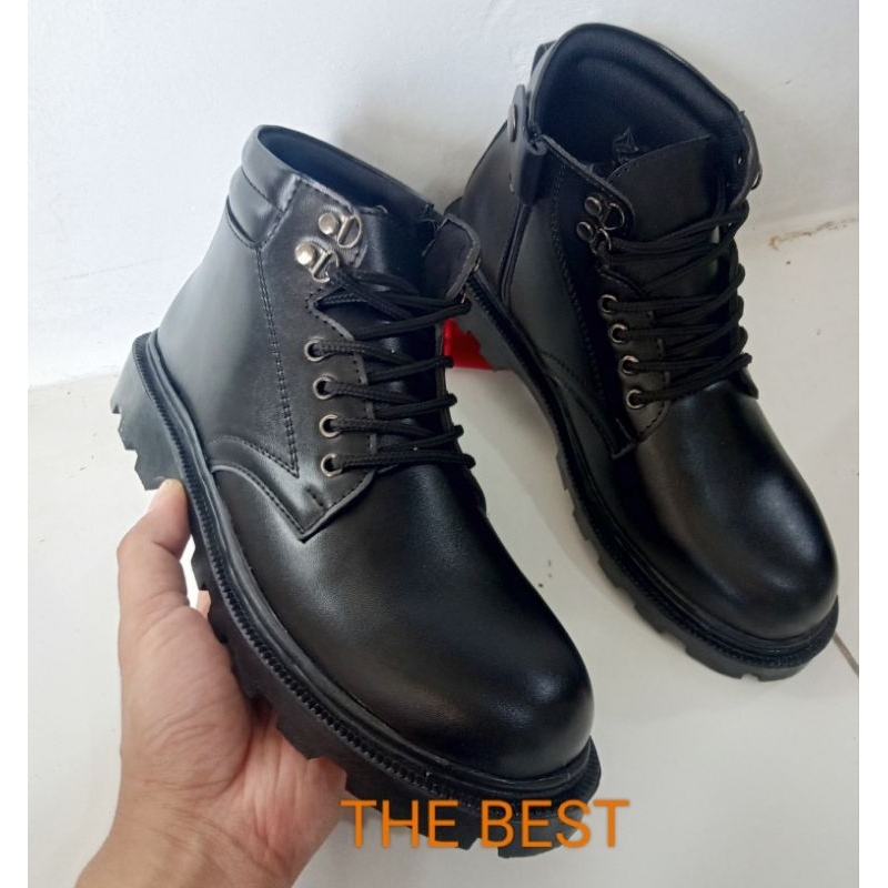 sepatu pdh dinas kantoran polisi tni