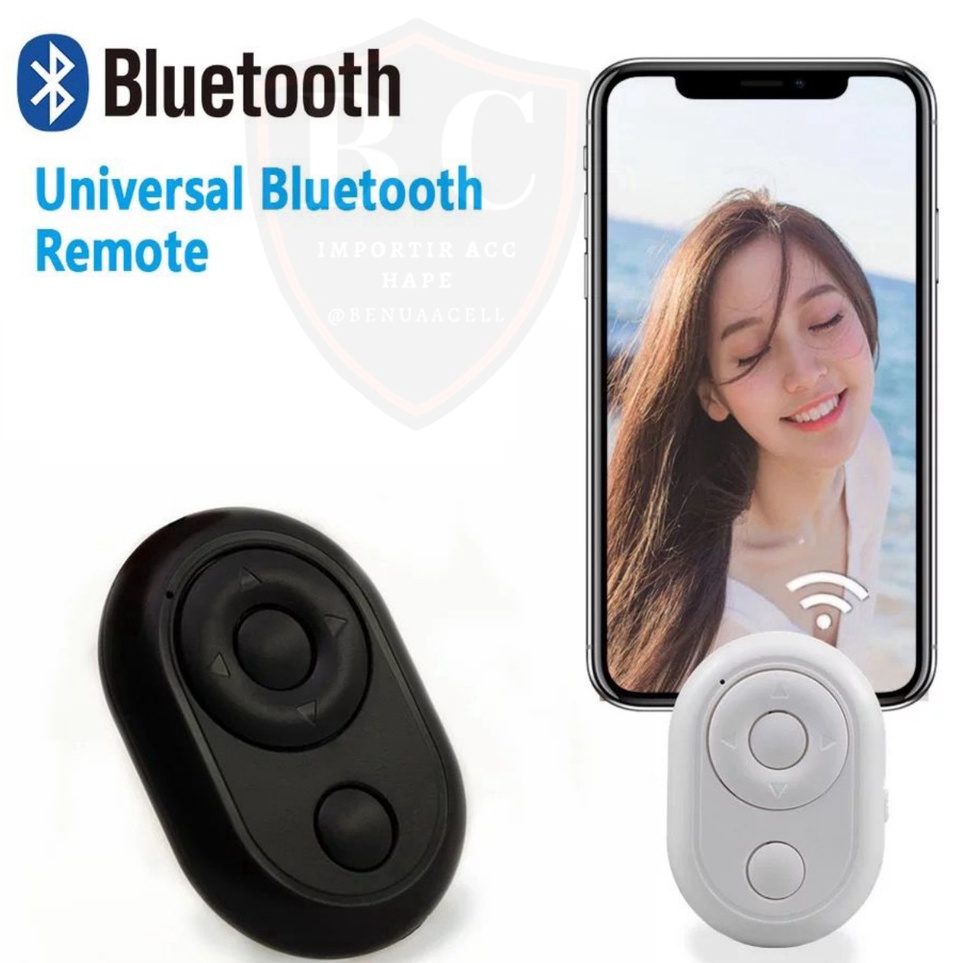 REMOT SCROLL REMOT SHUTTER CAMERA BLUETOOTH REMOT SELFIE MULTIFUNGSI