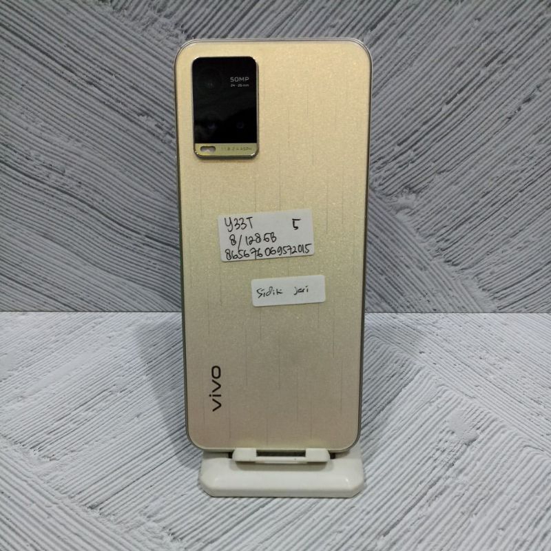 Langsung Cek Deskripsi - Vivo Y33T 8/128GB Handphone Second Bekas Batangan