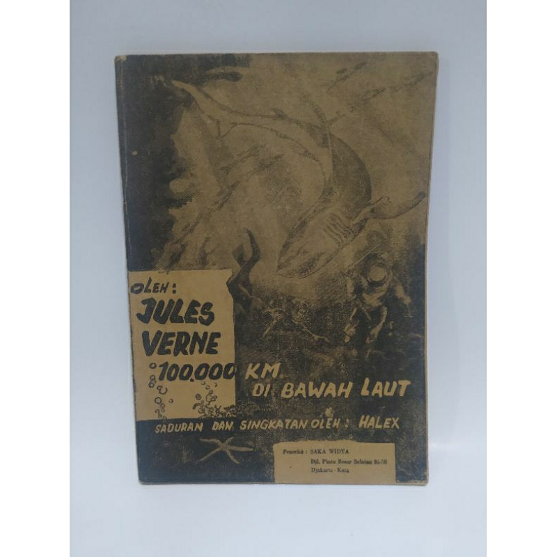 Novel 100.000 Km Di Bawah Laut - Jules Verne