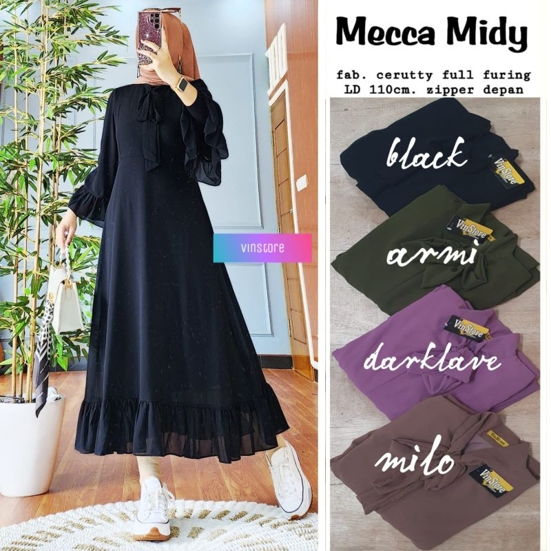 Mecca Midy cerutty full furing original Vinstore