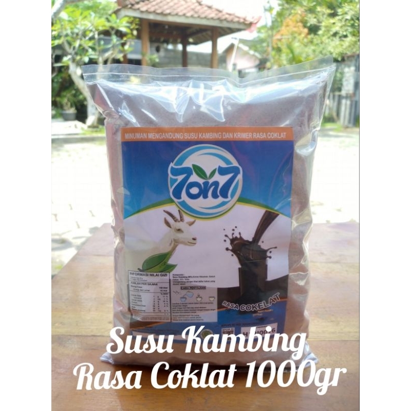 

Susu Kambing Etawa Rasa Coklat 1000 gram Merek 7on 7 | Susu Kambing Etawa Murah | Susu Kambing Etawa Enak