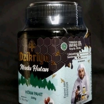 

Madu Hutan Hitam Pahit 500gr