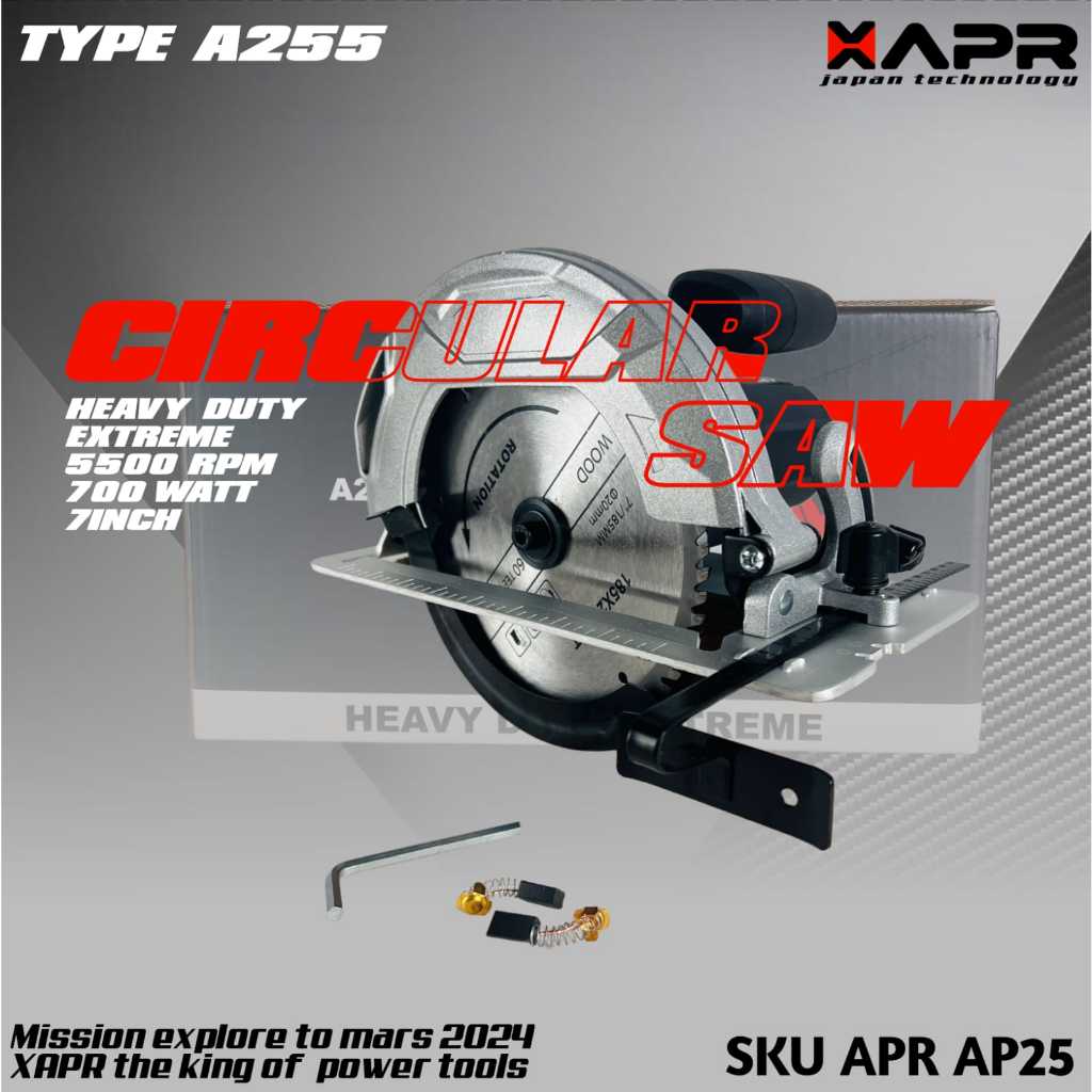 MESIN GERGAJI KAYU APR CIRCULAR SAW A255 (AP25)