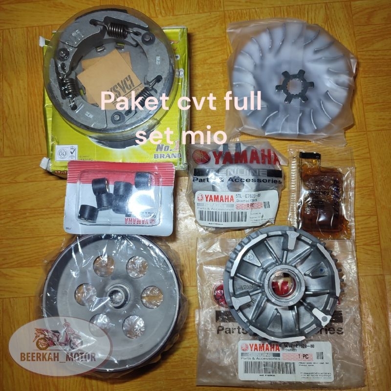 Cvt Full set Mio sporty Smile Soul Fino Karbu