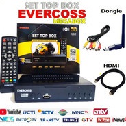 Evercoss STB Set Top Box Pro Digital TV Receiver Full HD Megabox