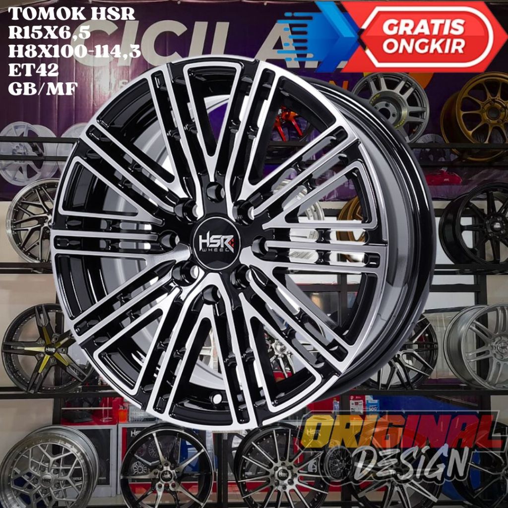 Velg Mobil Racing Untuk Avanza Timor Avega Datsun HSR TOMOK RING 15 R15