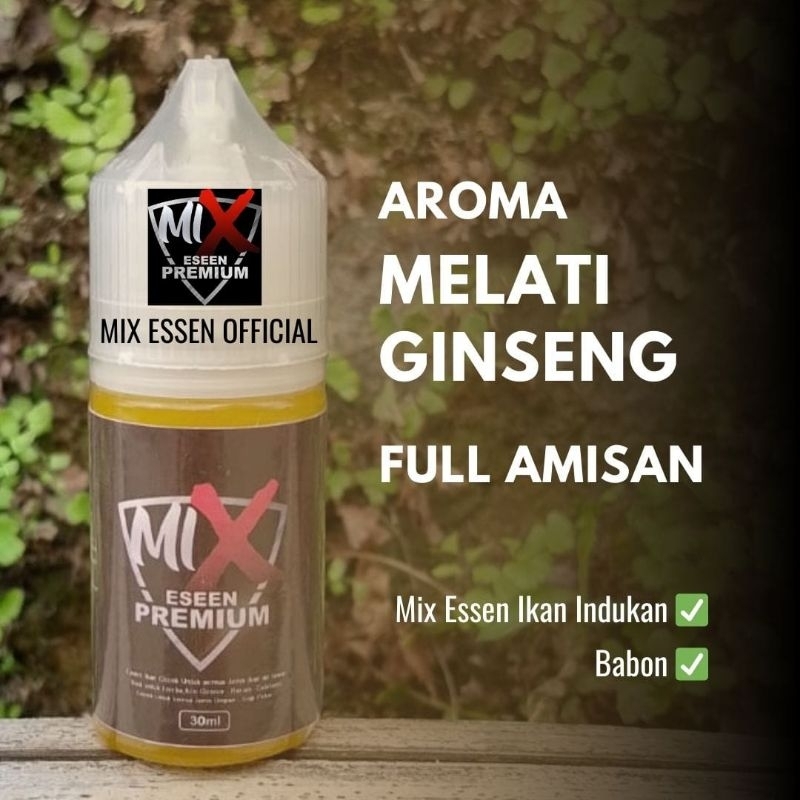 Mix Essen Ikan Babon/Indukan/Essen Aroma Melati Ginseng/Essen Ikan Mas/Ikan Nila/Ikan Patin/Ikan Lel
