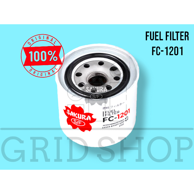 FUEL FILTER DAIHATSU V22H / TAFT / DELTA , TAFT KERBAU SAKURA FC-1201