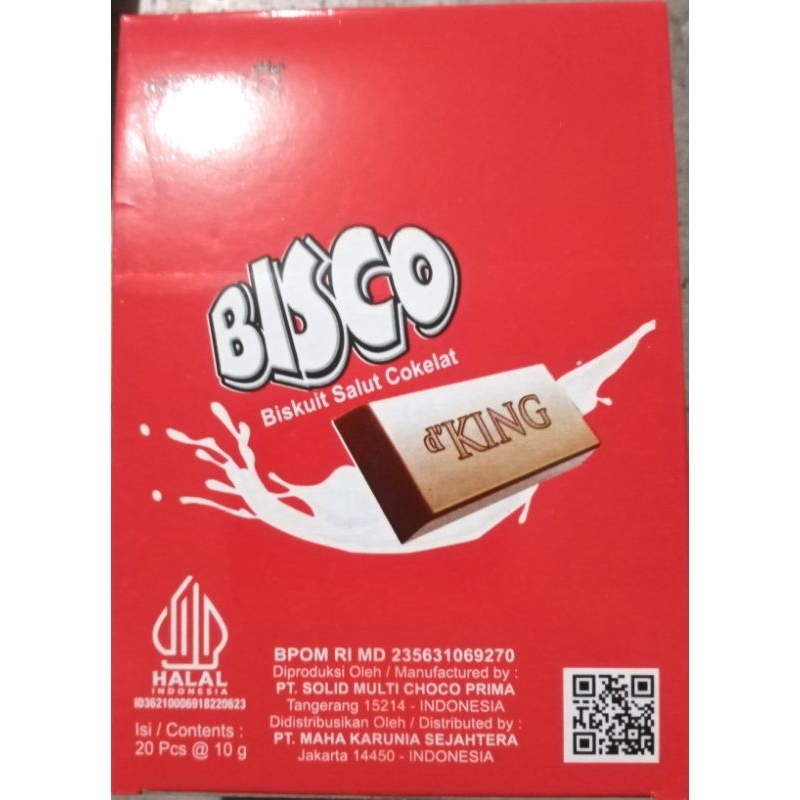 

Dking bisco biskuit salut coklat dking 1 dus 4pack