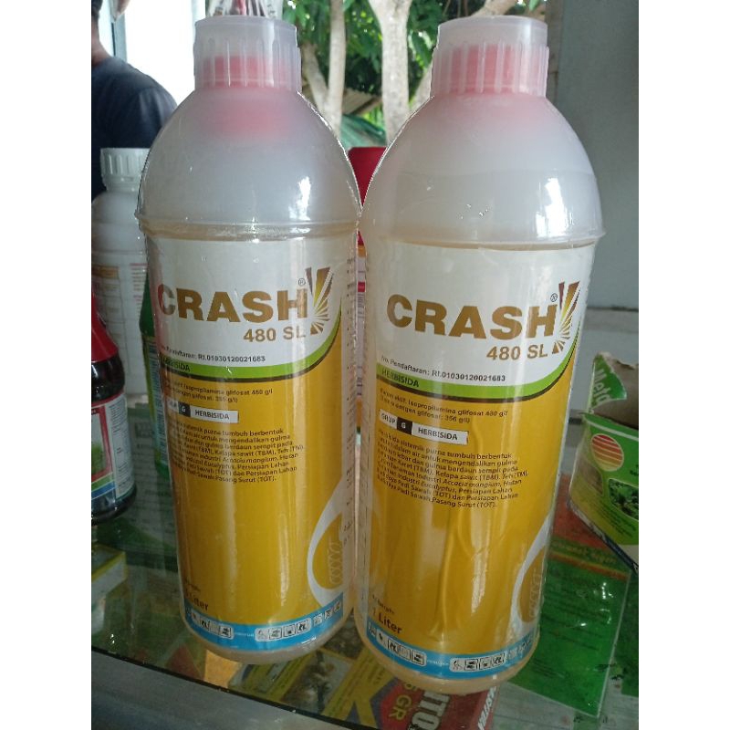 Herbisida Crash 480SL 1 Liter/Racun rumput liar