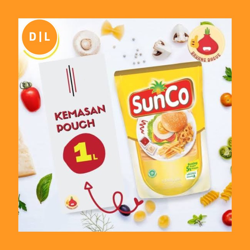 

Sunco Minyak Goreng Refill 1 liter / Sunco 1 ltr