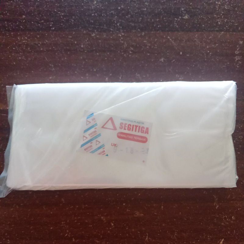 kantong plastik PP merk segitiga uk.9x18