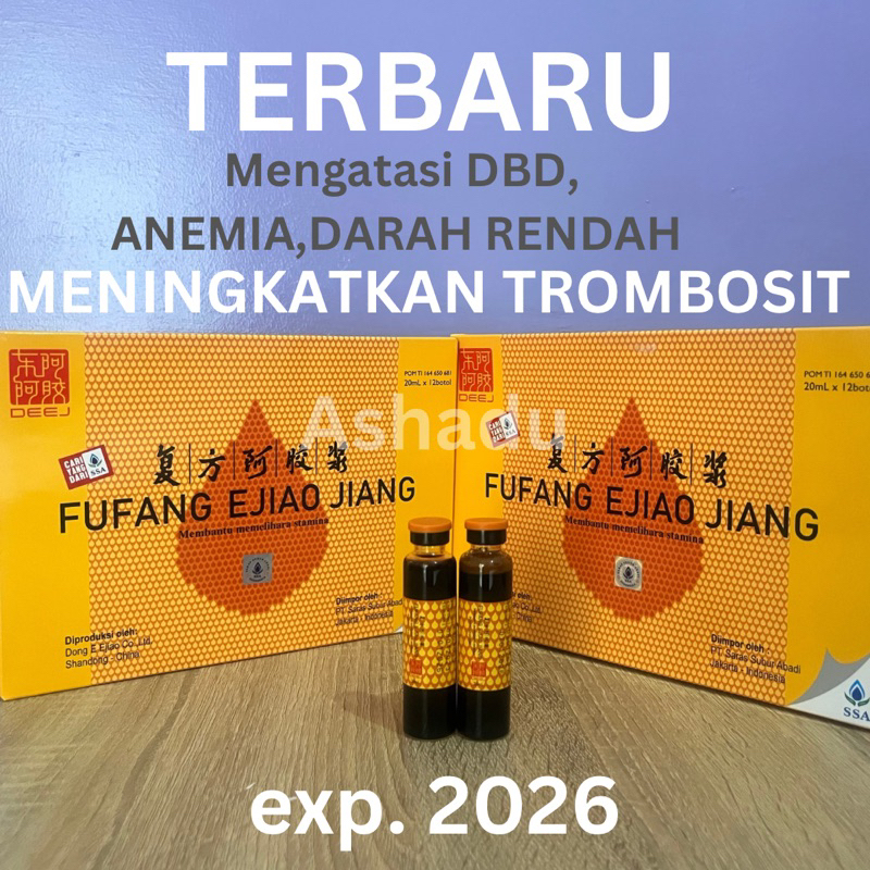 FUFANG EJIAO JIANG PENAMBAH TROMBOSIT DBD ANTI TUMBANG