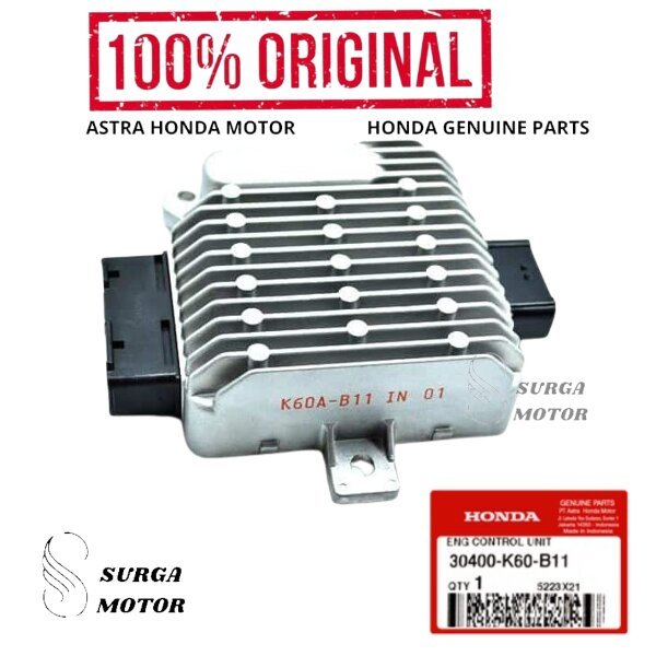 ECU Engine Control Unit ECM Untuk  Vario 125 LED eSP K60 Mesin Vario125 ISS .      . 30400-K60-B11 3