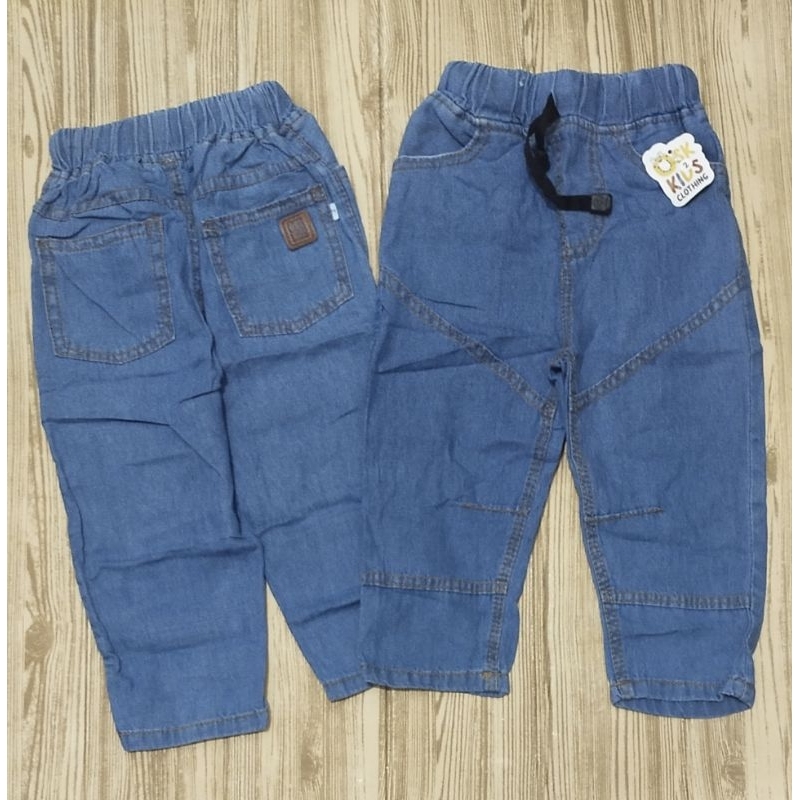 baggy pants jeans washed anak/celana jeans boyfriend