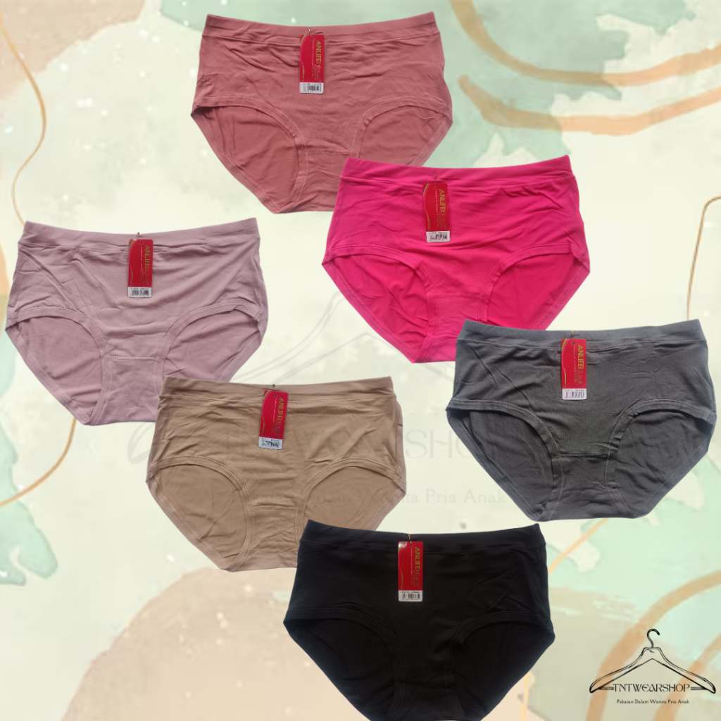 Celana Dalam Wanita Jumbo Big Size Anlifei | XXL XXXL XXXXL