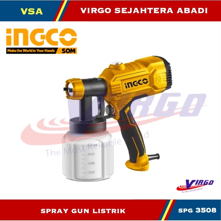 INGCO SPG3508 SPRAY GUN LISTRIK HeavyDuty SPG 3508