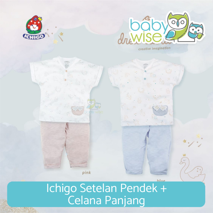 Ichigo Setelan Pendek + Celana Panjang