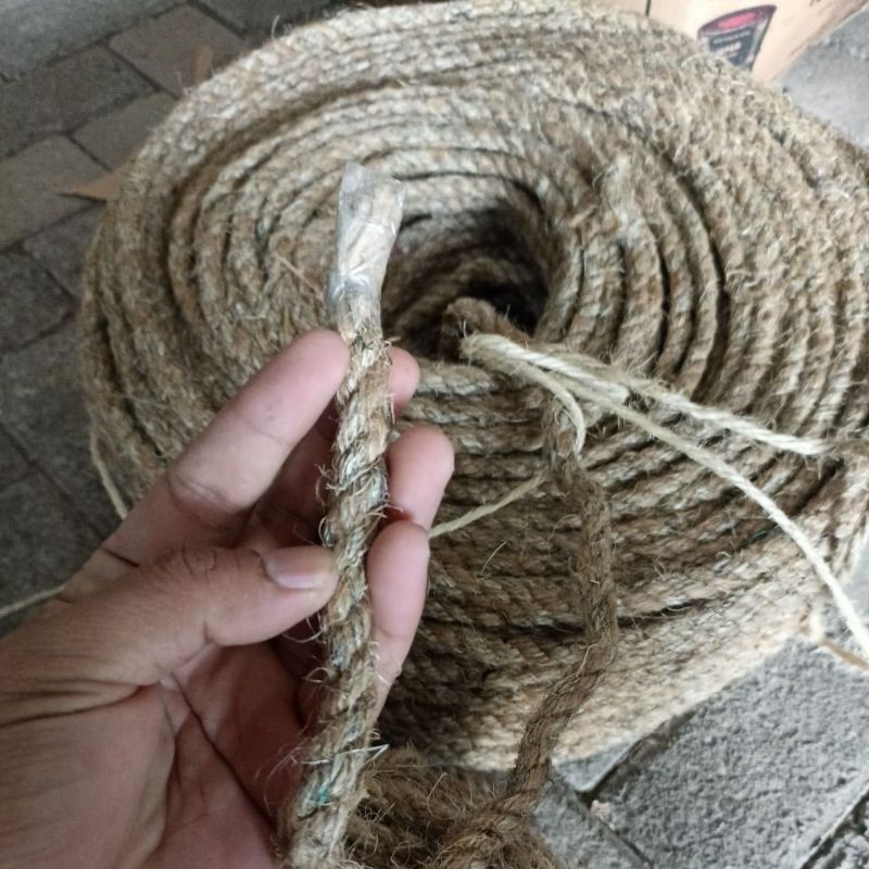 Tambang goni, tali rami, tali manila, tali sisal 8mm